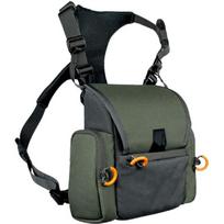 Binocular Chest Bag Packet Telescope Case With Rangefinder Pouch For Hunting Hiking Shooting One Size žalia