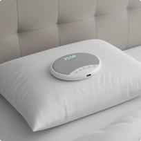 Pillow Speaker AutoOff Timer Super Thin Private Listening Flat Sound Machine for People with gray