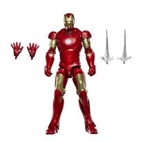 Hasbro Marvel Legends Series Iron Man Mark III Movie Iron Man Collectible Action Figure G2055 Authentic 6-Inch brown