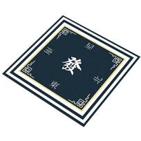 Mahjong stalo kilimėlis Poker Domino Mahjong plytelių kortų stalo žaidimas Neslystantis triukšmą mažinantis kvadratinis Mahjong stalo dangtis žaidimų kilimėlis 80 cm C gray
