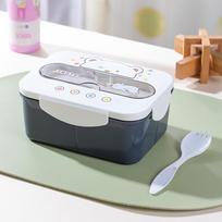 Hot-selling lunch box, water cup set, student lunch box set, plastic bento lunch box with water cup. white
