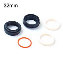 32mm/34mm/35mm/36mm Bike Fork Seal Bicycle Suspension Oil Seal Fork Dust Seal Universal Spare Parts MTB Bike Accessories black