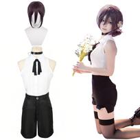 Reze Cosplay Kostiumas su Anime Cosplay Sprogdikliu Suaugusiems Mokyklos Reze cosplay su n [Kamihei Ryohin] Peruku, Apranga, Uniforma, Velnias, Dydis, Helovinas, Festivalis, white