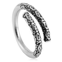 Golden Hoop Ring, Monkey King Monkey King Open Ring, Black Monkey King Tail Ring 2026 no. 13 sidabras