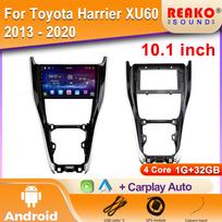 Car Radio Carplay For Toyota Harrier XU60 2013 - 2020 Navigation GPS Android Auto Bluetooth Multimedia Player Unit 2din WiFi 4 core 1GB+32GB carplay blue