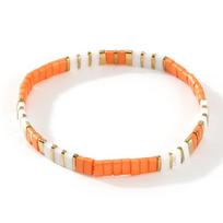 Exquisite Bohemian TILA Bracelet Miyuki Beads Women Hand Chain TL-B24101702A white