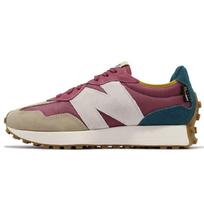 New Balance 327 Bordo Žalias Unisex Sportbačiai Raudonas Rusvas MS327WT1 42.5 gray
