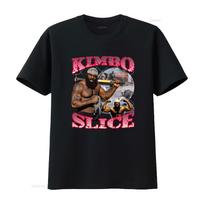 Vintage Kimbo Slice Boxer Collage Unisexs T Shirt Black Cotton All Sizes S 4xl Vintage Graphic Soft Casual Comfortable 4XL black