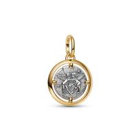 Pandora Cupid Medallion Charm 764088C01 764088C01 beige