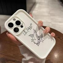 Lil Peep Hell Boy Rapper Phone Case for iPhone 16 Case iPhone 15 14 13 12 Mini 11 Pro Max 16 Plus XS 15Pro Shockproof Back Cover iPhone X(XS) black