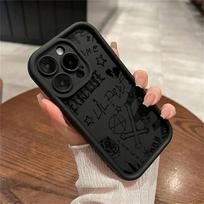 Lil Peep Hell Boy Rapper Phone Case for iPhone 16 Case iPhone 15 14 13 12 Mini 11 Pro Max 16 Plus XS 15Pro Shockproof Back Cover iPhone 12 Mini black
