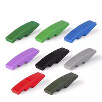 20pcs MOC Parts 61678 11153 Slope Curved 4 x 1 Compatible Bricks DIY Assmble Building Blocks Particle Kid Toy Birthday Gift blue