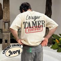 Merginoos Cougar Tamer Komforto Spalvos Marškinėliai Aš Myliu Savo Merginą T-shirt Juokingi Užrašai Marškinėliai Sarkastiški Marškinėliai Pora Meilės Dovana S white