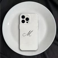 Luxury Letter M Phone Case for vivo Y400 Y04 Y29 Y39 Y03 Y19 Y36 Y100 Y75 Y77 Y02 Y17S Y20 X90 X80 V60 V40 V27 Pro Lite 4G 5G vivo Y55 5G