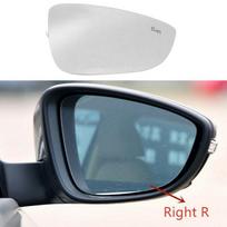 Car Heated Blind Spot Rear Mirror Glass For-Jetta Passat B7 Bettle Scirocco 8857521 8857522 right gray
