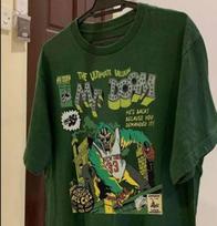 T-Shirt MF Doom T-Shirt Retro 90_s Hip Hop Rap Tour Forest Green Tee Doom M black