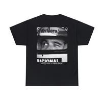 Ayrton Senna Formulės 1 grafiniai marškinėliai Sportiniai marškinėliai Vyriški marškinėliai Vyriški drabužiai Y2k Liam Payne Viršūnės Marškinėliai Vyriški XL gray