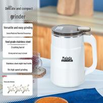 „Wanlida“ didelis daugiafunkcis grūdų ir vaistų smulkintuvas Grinder + 1 Set 8-Blade beige
