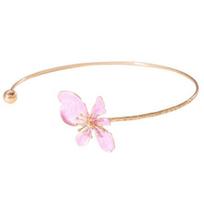 Flower Cuff Choker Enamel Flower Cuff Necklace Elegant Adjustable Wire Choker for Women Parties Holiday Beach Vacation Jewelry white