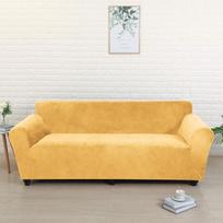 Aksominis Elastingas Sofos Užvalkalas L formos Sofos Užtiesalas Svetainės Kampinei Sofai Minkštas Tampus Funda 2 seat 145-185cm