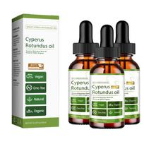 Cyperus Rotundus aliejus plaukų šalinimui, natūralus Kipro aliejus, mažina plaukų augimą, ramina odą, idealus vyrams ir moterims, 60 ml One Size
