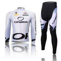 ORBEA Ilgomis rankovėmis dviratininko marškinėlių rinkinys Road kalninių dviračių kvėpuojantis greitai džiūstantis važiavimo apranga Unisex XL gray