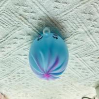 Cute Squishy Steamed Bun Fidget Toy With Slow Rebound And Bubble Design Perfect For Stress Relief Kids Home Office Use blue