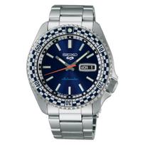 Seiko 5 Sports SKX Series Automatic Made in 2024 Special Edition Silver with Blue Overseas Model Watch, Japan, SRPK65, Men's, Dial, [Used] mėlyna