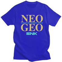 Custom Mens Retro Arcade Game Neo Geo Snk T Shirts ShortSleeve Cotton Tshirts Classic Tshirt Leisure Tees Loose Fit Clothing XL beige