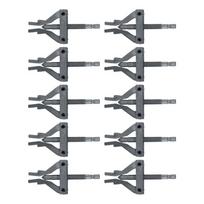 Pipe Fitting Thread Extractor Metal Internal Service Tool with Expanding Grip for Broken Pipe Repair and Thread Access gray