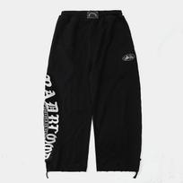 Badblood BCAC Series Spicy Girl Retro Distressed Loose Fit Casual Sports Scimitar Pants Medium black