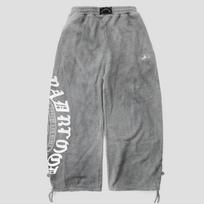 Badblood BCAC Series Spicy Girl Retro Distressed Loose Fit Casual Sports Scimitar Pants Medium gray