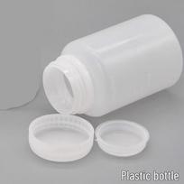 PoDi plastikinis plati burna mėginio/reagento buteliukas gray