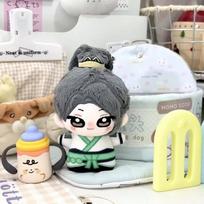 10cm Cute Cosplay VALORANT Jett and Hero Sage Plush Toys Anime Shooting Game Character Bag Keychain Decor Stuffed Plushie Doll About 10cm gray