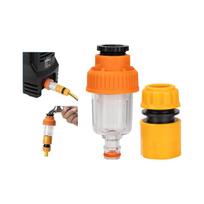 Car Wash Filter Pre-filter Screen Water Inlet Connector 4/6 points orange