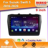 Android  Auto Radio Stereo Car Player For Suzuki Swift 5 2016-2020 Carplay 2din DVD Navigation Multimedia GPS IPS Screen 4 core 1GB+32GB carplay orange