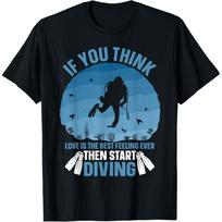 Scuba Diving Underwater Professional Scuba Diver T-Shirt XXXXXL juoda