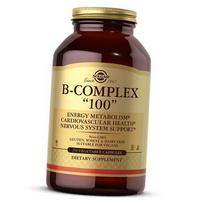 B grupės vitaminai, B kompleksas 100, Solgar 50 daržovių kepurėlių (36313115) 250vcaps
