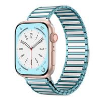BEAEN Stainless Steel Strap for Apple Watch 9/8/7/6/5/4/3/2/ Series Premium Watches for 42 44 45 49mm Watch Band 46/44/45/49mm/(42mm-S3/2/1) white