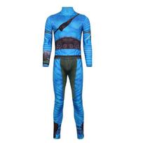 Avataras Ugnis ir Pelėdai Filmo Cosplay Kostiumas Iš Poliesterio Medžiagos Vaidmenų Žaidimų Gerbėjams Man,Adult 190 blue