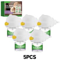 45Ml Cat Calming Pheromone Diffuser Kit Effectively Relieves Anxiety Soothing Comforting Pheromone Aid For Pets Cat Accessories white