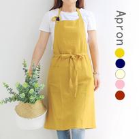 Nordic Simple Florist Prijuostė Medvilnė Lininė Kavinės Virtuvės prijuostės maisto gaminimui Kepimas Restoranas A geltona