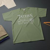 Taters Boil Em Mash Em Stew Em Printed T-Shirt Movie Enthusiast Funny Tee Various Sizes & Colours 150 gray
