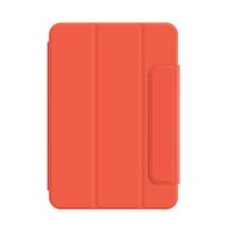 Magnetic Snap Folio Case IPad Mini 6 7 With Stand Function Anti-Slip PU Leather Cover Sleep/Wake Support Mini 6-7 oranžinė