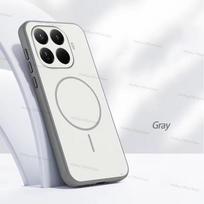 Smūgiams atsparūs dėklai Xiaomi 15T Pro dėklas Xiaomi 15T 15T Pro dangtelis Lengvas minkštos tekstūros TPU apsauginis dangtelis Xiaomi 15T Pro Non-magnetic&xiaomi 15T Pro pilka spalva