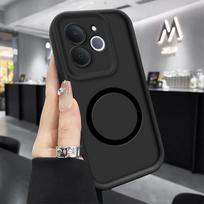 Saldainio spalvos dėklas telefonui Realme Note 70 70T RMX5313 Note70 70T, minkšto silikono apsauginis dangtelis su belaidžiu magnetiniu žiedo lipduku For Realme Note 70
