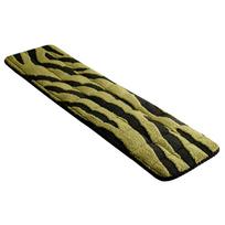 Zebra Stripe Pattern Plush Bench Cushion Winter Long Bench Seat Pad Sofa Chair Seat Cushion Home Decor Bay Window Pad 30x80cm black