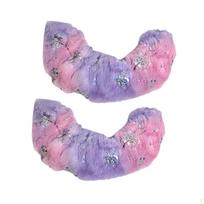 Čiuožimo ašmenų dangteliai Apsauginis čiuožimo užvalkalas dailiųjų pačiūžų Purple Pink gray