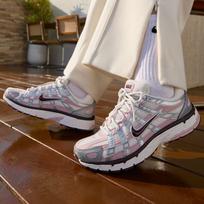 Nike P-6000 Sidabrinis Bordo SLYVOS Kreida (Moteriškas) 39 white