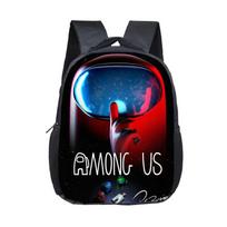 Spaceman Us Among Backpack Students Schoolbag Travel Bag Shoulderbag Bookbag 04 blue